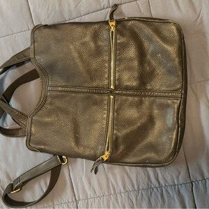 Black Fossil Crossbody Purse